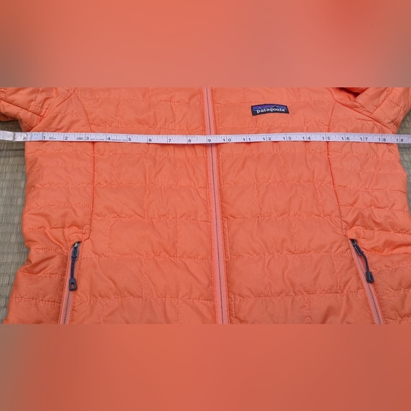 Patagonia Nanopuff Full Zip Jacket Apricot Orange Women's Size Small - Picture 5 of 6